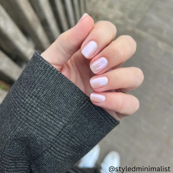 Daily Charme - Magic White Chrome Powder - Nail Art at Beyond Polish