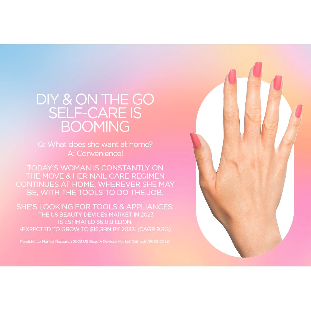 Gelish - Mini On The Go Electric File - Manicure & Pedicure Tools at Beyond Polish