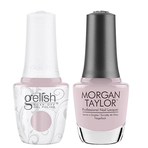 Gelish & Morgan Taylor Combo - Pretty Simple - Gel & Lacquer Polish at Beyond Polish