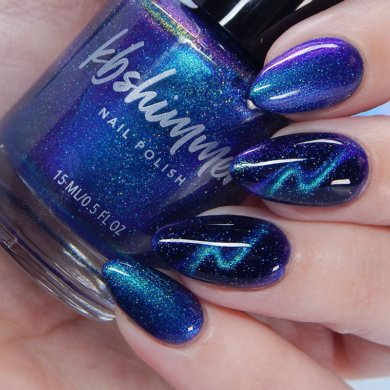 KBShimmer - Nail Polish - How Polarizing Multichrome Magnetic - Nail Lacquer at Beyond Polish