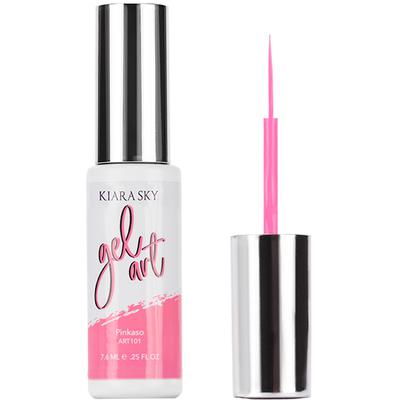 Kiara Sky - Gel Art - Pinkaso - Nail Art at Beyond Polish