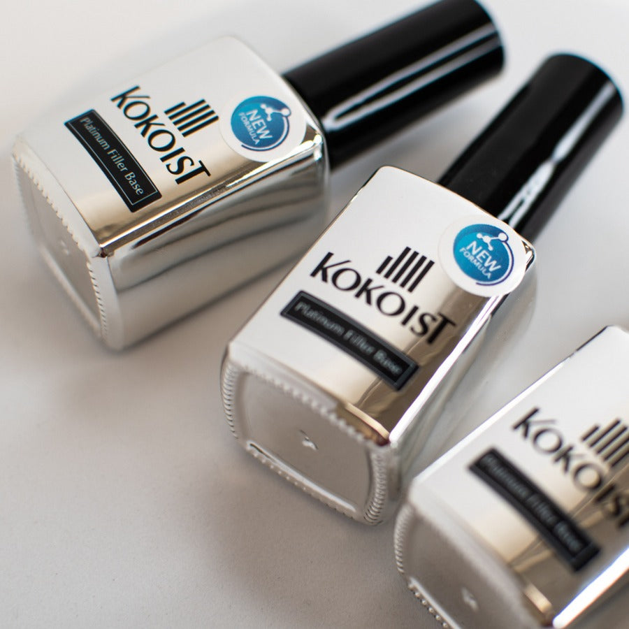 Kokoist - Platinum Filler Base 15ml - Top & Base Coats at Beyond Polish