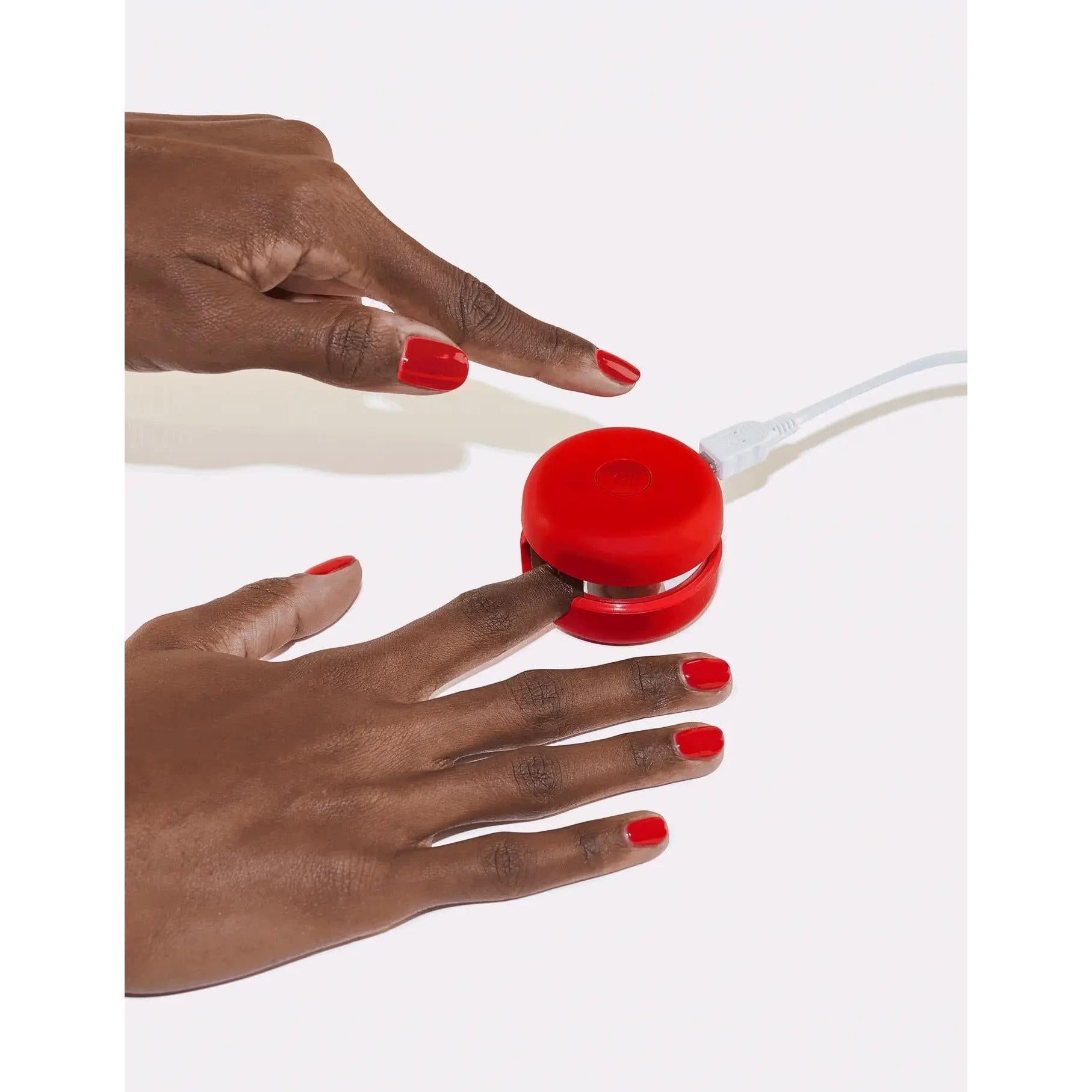 Le Mini Macaron Gel Manicure Kit - Cherry Red - Gel Polish at Beyond Polish