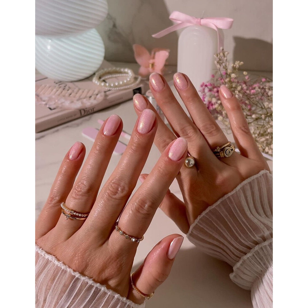 Le Mini Macaron - Gel Polish - Pink Quartz - Gel Polish at Beyond Polish