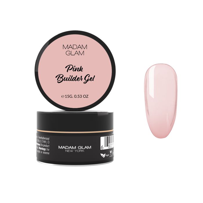 Madam Glam - Builder Gel - Pink - Gel Polish at Beyond Polish