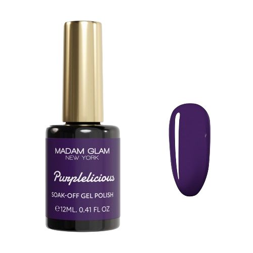 Madam Glam - Gel Polish - Purplelicious - Gel Polish at Beyond Polish