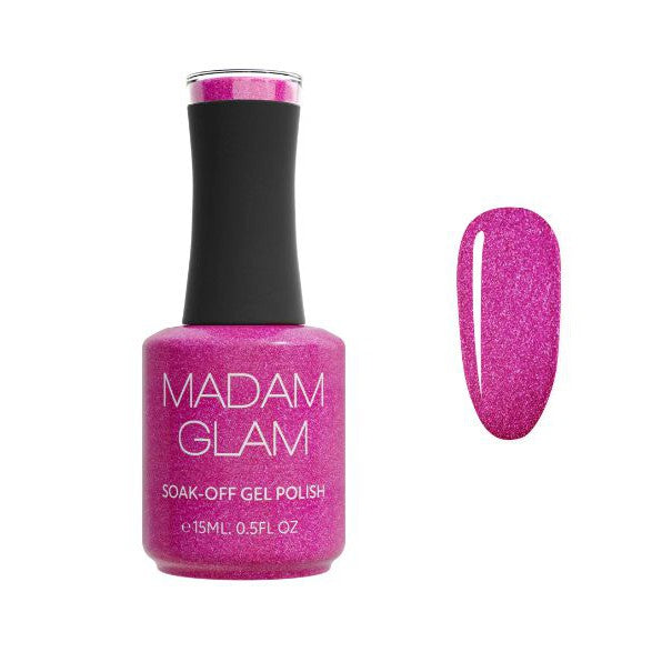 Madam Glam - Gel Polish - Rose Glitz - Gel Polish at Beyond Polish