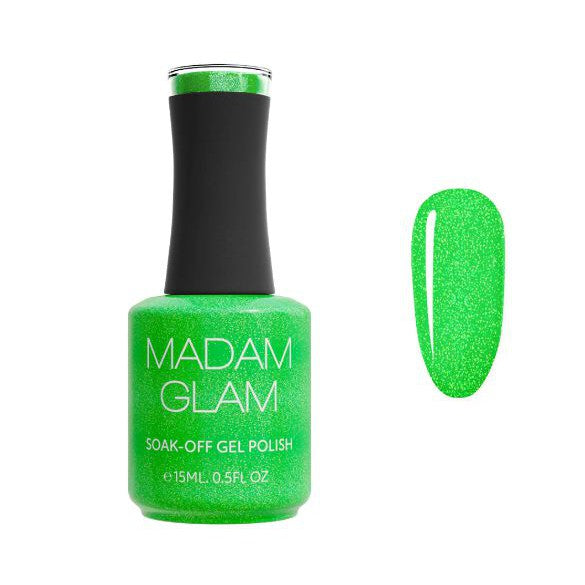 Madam Glam - Gel Polish - Sizzling Lime - Gel Polish at Beyond Polish