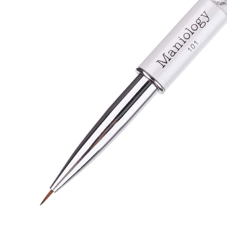 Maniology - Nail Tool - Premium Nail Art Manicure Brush - Detailing Brush #101 - Manicure & Pedicure Tools at Beyond Polish