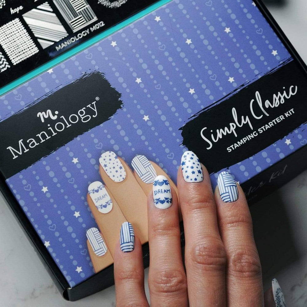 Maniology - Simply Classic: All-in-One Nail Stamping Starter Kit - Nail Art at Beyond Polish