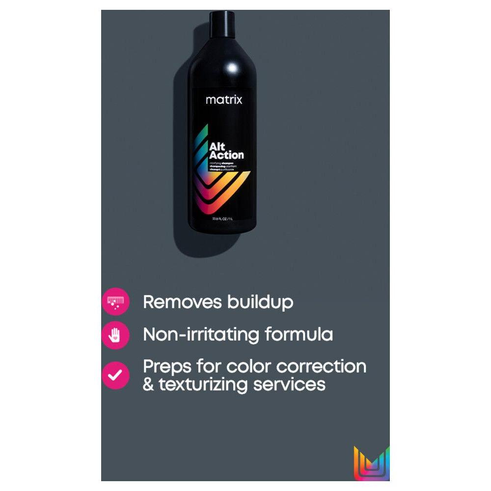 Matrix - Alt Action Clarifying Shampoo - 1 Liter / 33.8 oz - Hair at Beyond Polish