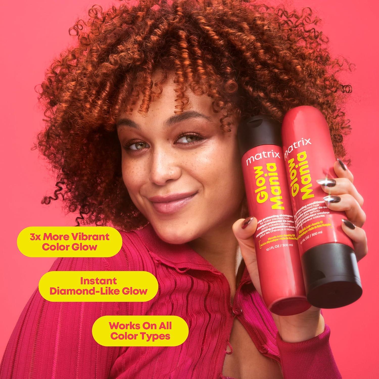 Matrix - Glow Mania Color Protecting Shampoo - 1 Liter / 33.8 oz - Hair at Beyond Polish