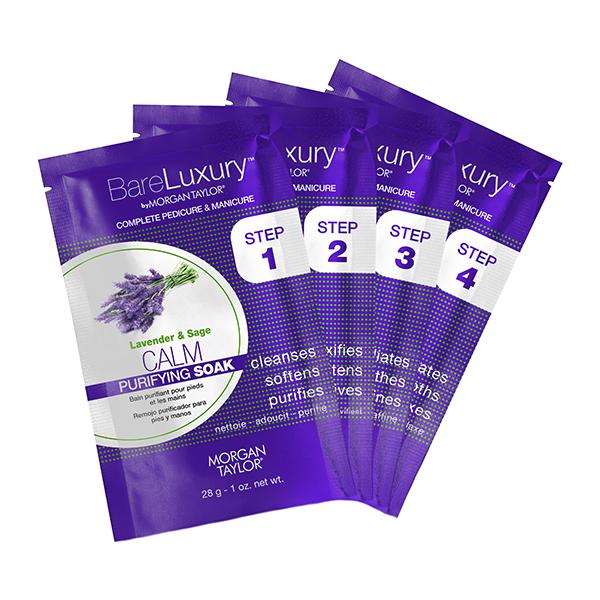 Morgan Taylor - BareLuxury 4-in-1 Complete Pedicure & Manicure - Calm Lavender & Sage - Body & Skin at Beyond Polish