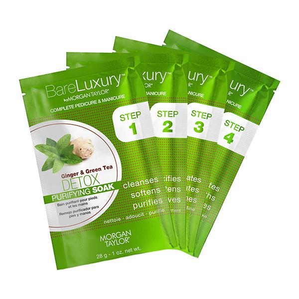 Morgan Taylor - BareLuxury 4-in-1 Complete Pedicure & Manicure - Detox Ginger & Green Tea - Body & Skin at Beyond Polish