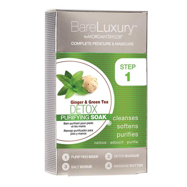 Morgan Taylor - BareLuxury 4-in-1 Complete Pedicure & Manicure - Detox Ginger & Green Tea - Body & Skin at Beyond Polish
