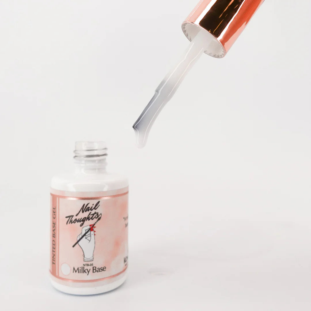 Nail Thoughts Tinted Base Gel - Milky Base - #NTB-05 - Gel Polish at Beyond Polish