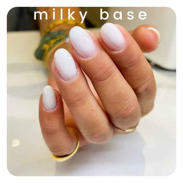 Nail Thoughts Tinted Base Gel - Milky Base - #NTB-05 - Gel Polish at Beyond Polish