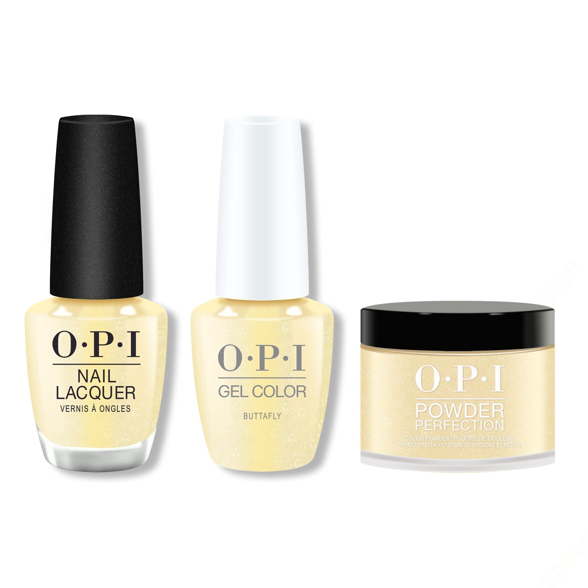 OPI - Gel, Lacquer & Dip Combo - Buttafly - Gel, Lacquer & Dip at Beyond Polish