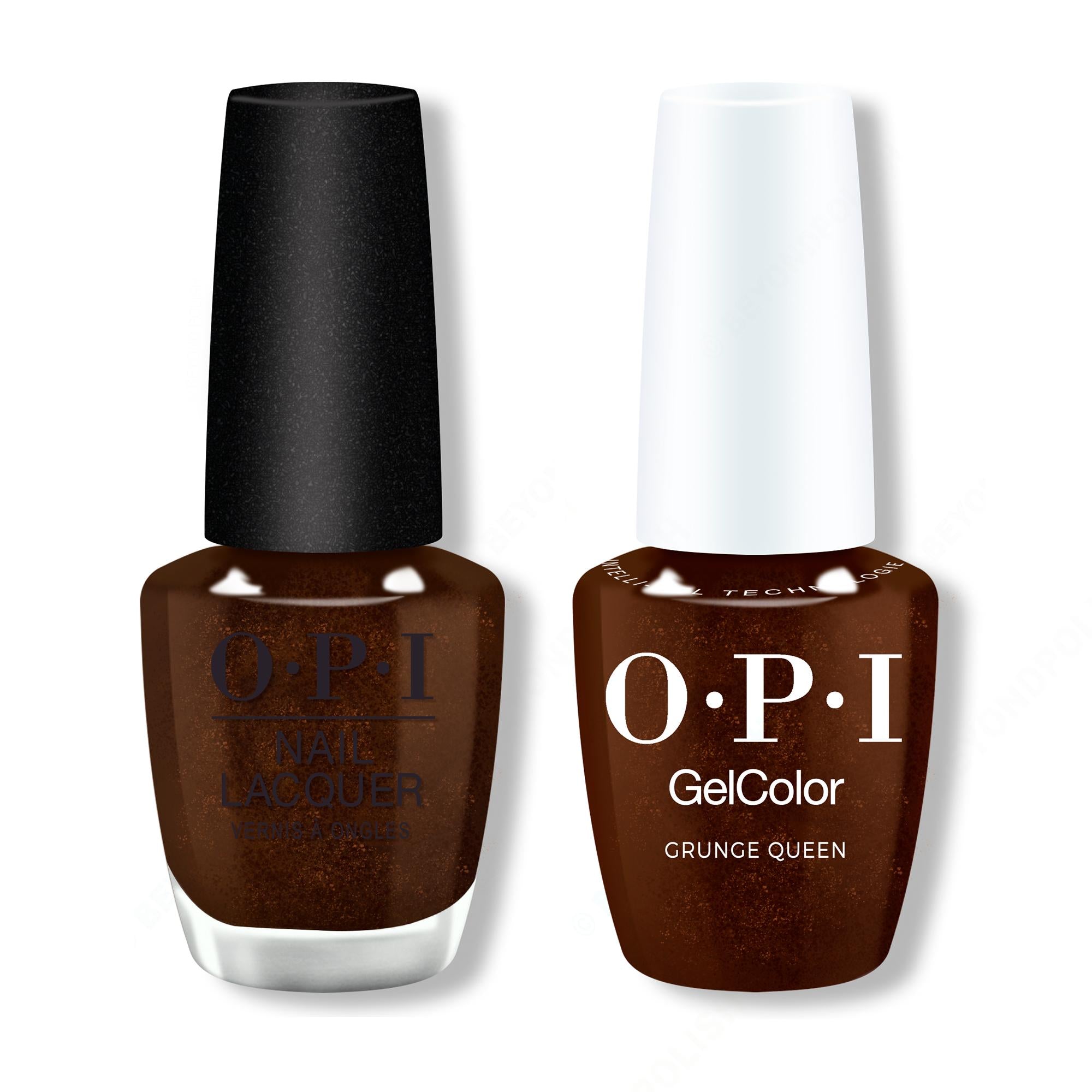 OPI - Gel & Lacquer Intelli-Gel Combo - Grunge Queen - Gel & Lacquer Polish at Beyond Polish