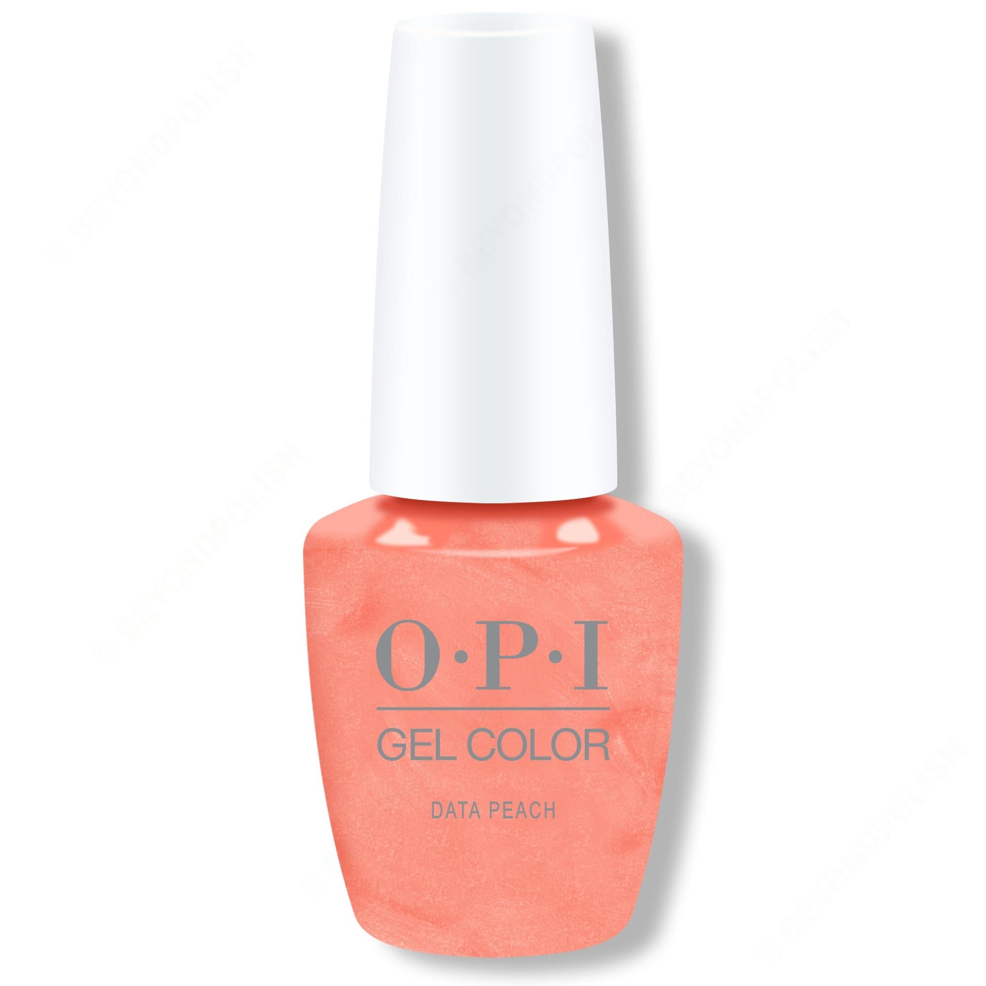 OPI GelColor - Data Peach 0.5 oz - #GCS008 - Gel Polish at Beyond Polish