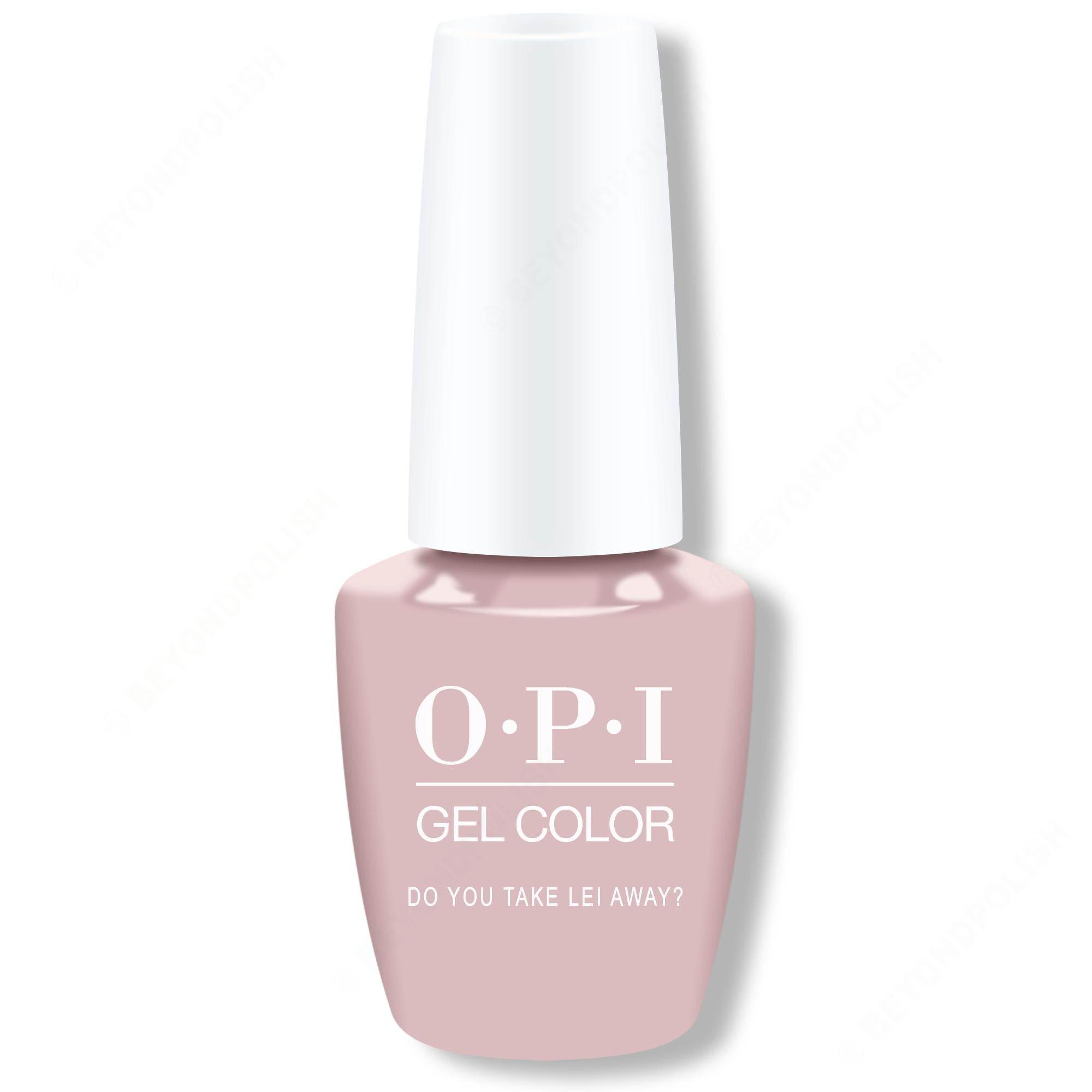 OPI GelColor - Do You Take Lei Away? 0.5 oz - #GCH67 - Gel Polish at Beyond Polish
