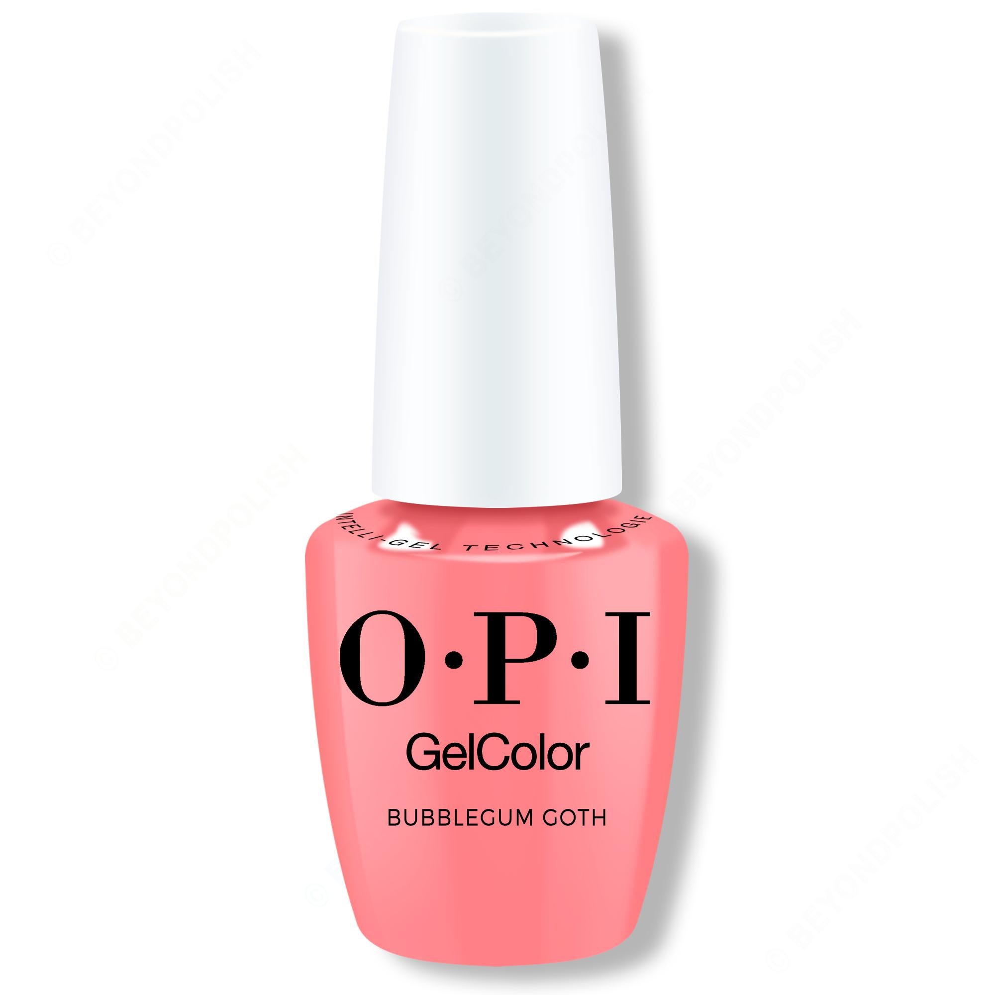 OPI GelColor Intelli-Gel - Bubblegum Goth 0.5 oz - Gel Polish at Beyond Polish