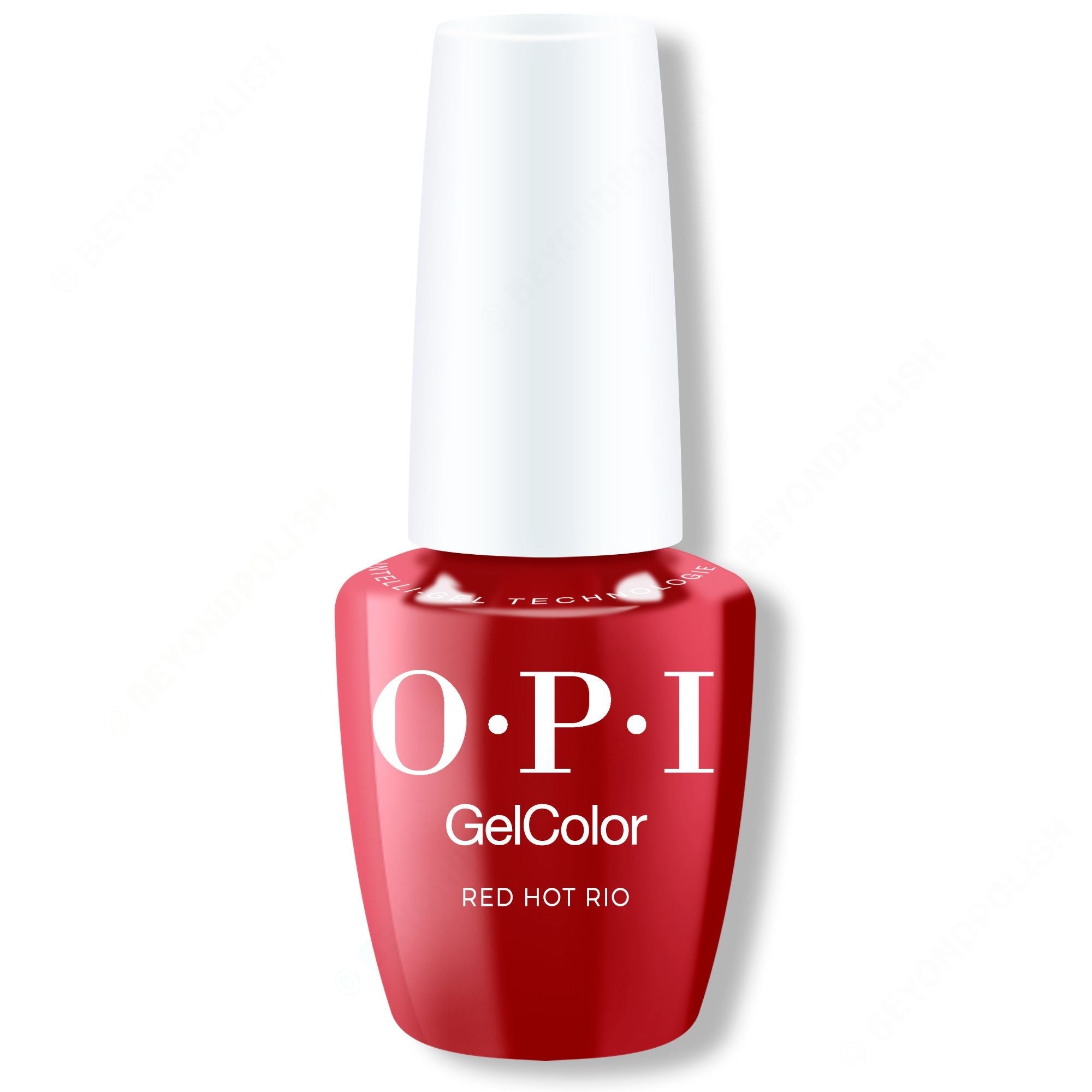 OPI GelColor Intelli-Gel - Red Hot Rio 0.5 oz - #GCA70 - Gel Polish at Beyond Polish