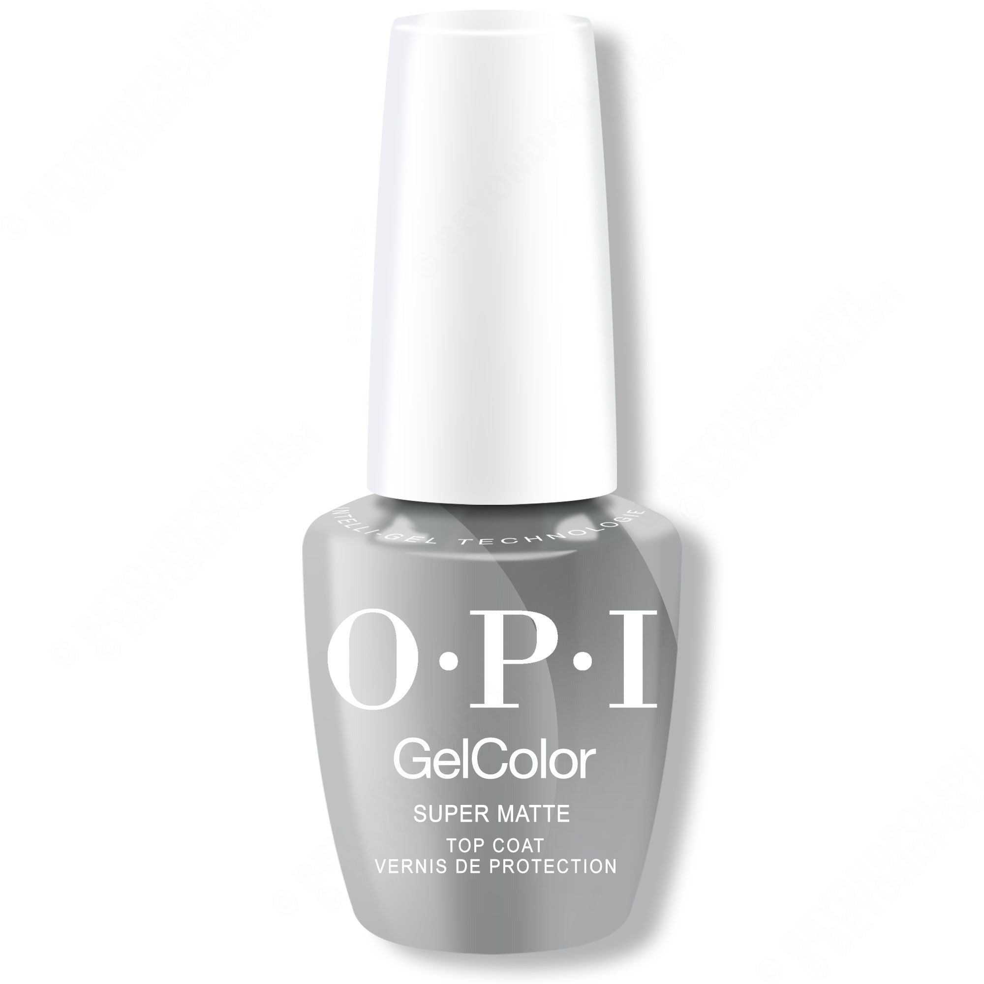 OPI GelColor Intelli-Gel - Super Matte Top Coat 0.5 oz - #GC004 - Top & Base Coats at Beyond Polish