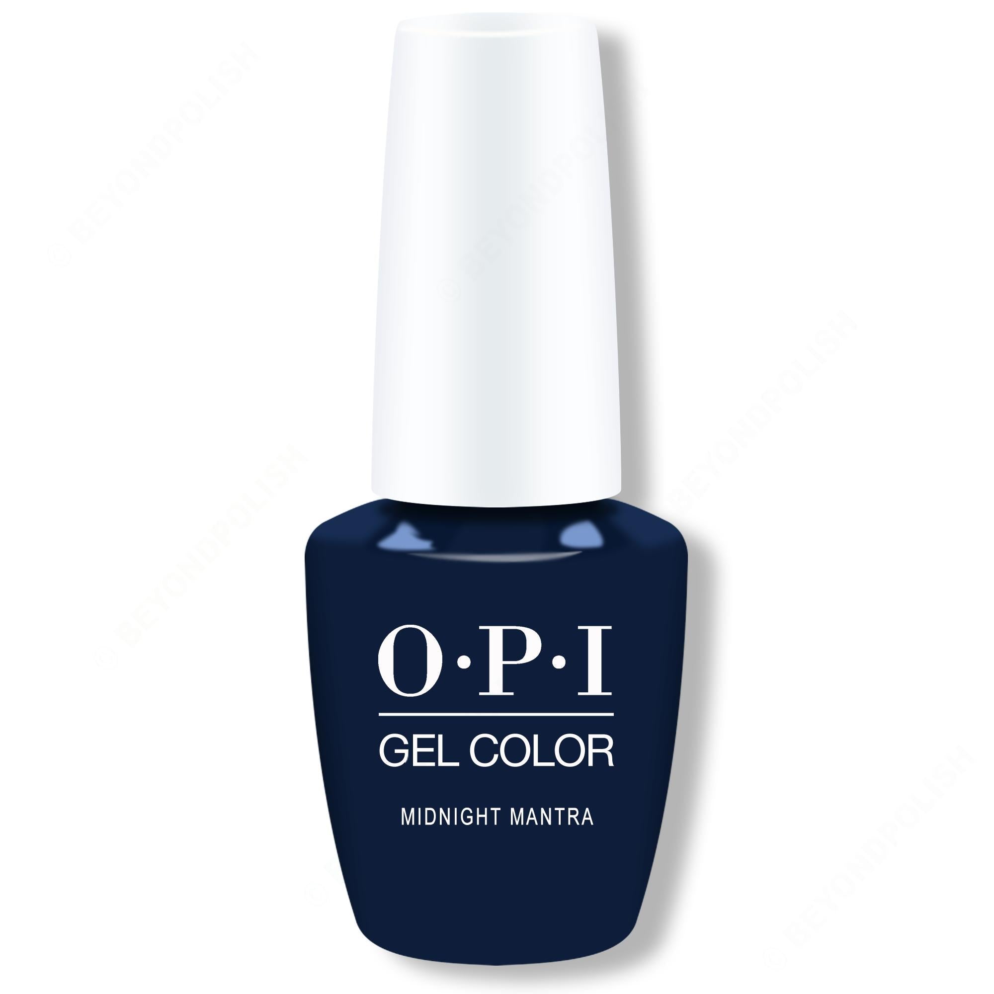 OPI GelColor - Midnight Mantra - #GCF009 - Gel Polish at Beyond Polish