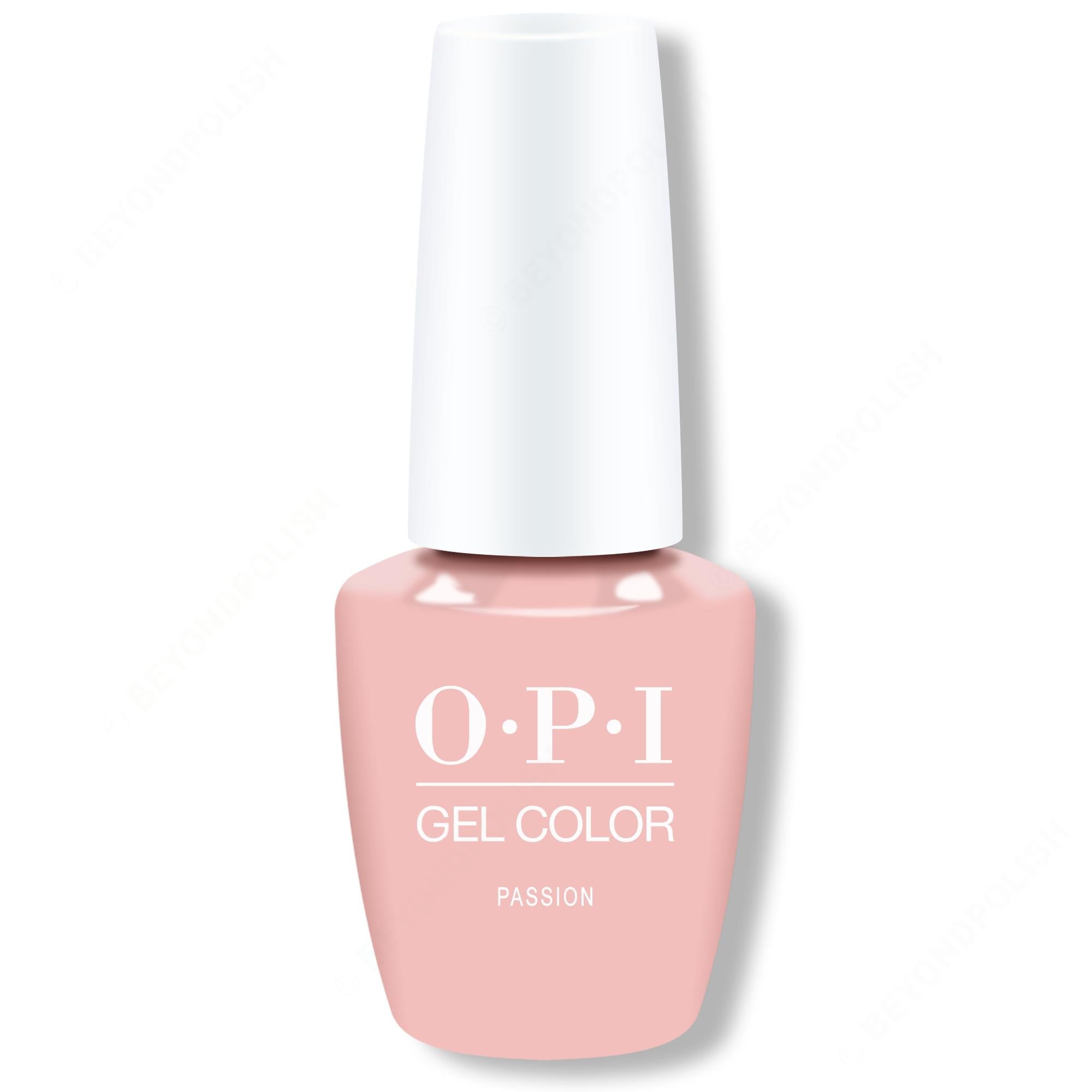OPI GelColor - Passion 0.5 oz - #GCH19 - Gel Polish at Beyond Polish