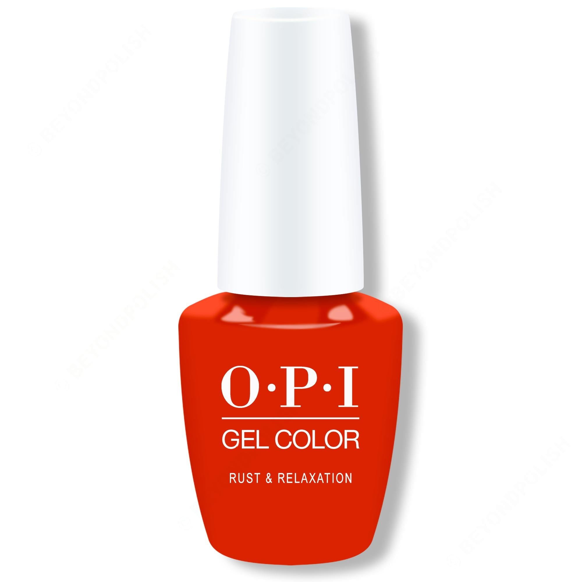 OPI GelColor - Rust & Relaxation - #GCF006 - Gel Polish at Beyond Polish