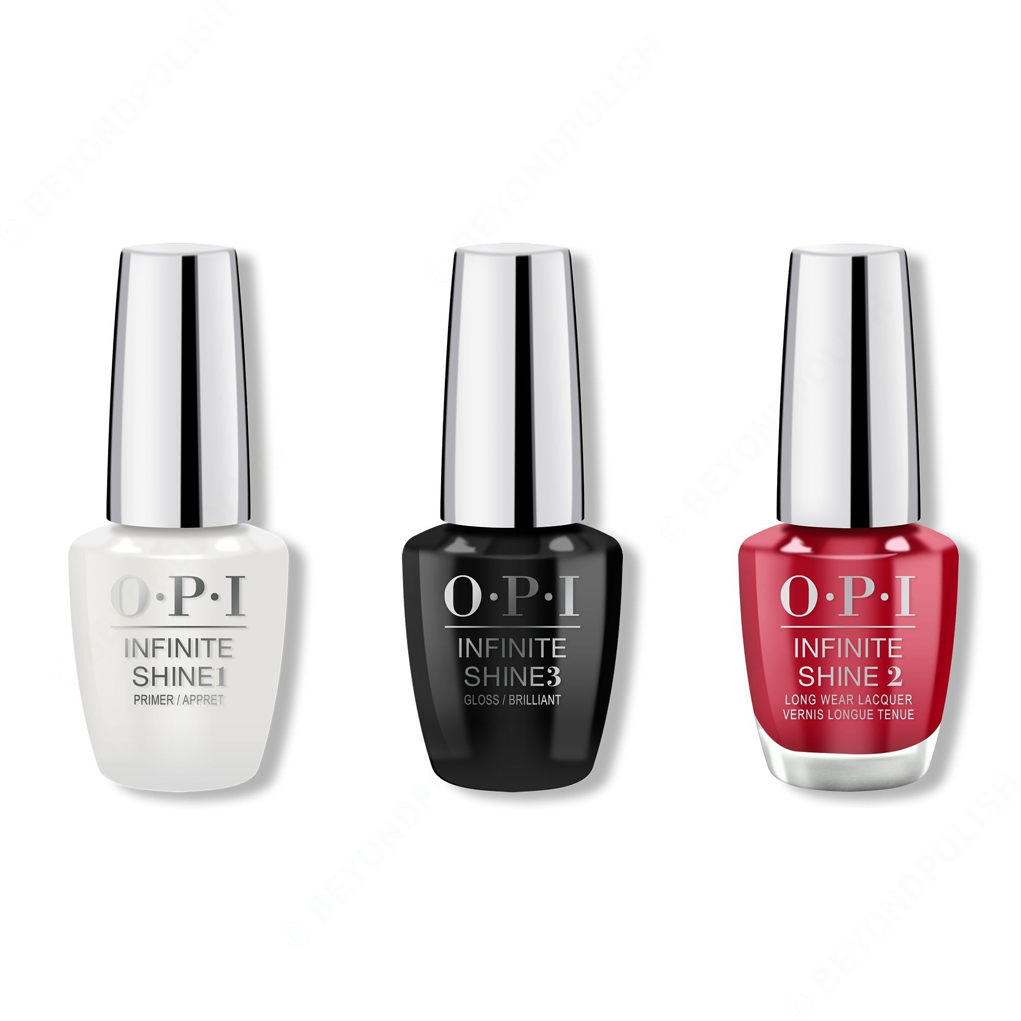 OPI - Infinite Shine Combo - Base, Top & The Thrill of Brazil - #ISLA16 - Nail Lacquer at Beyond Polish