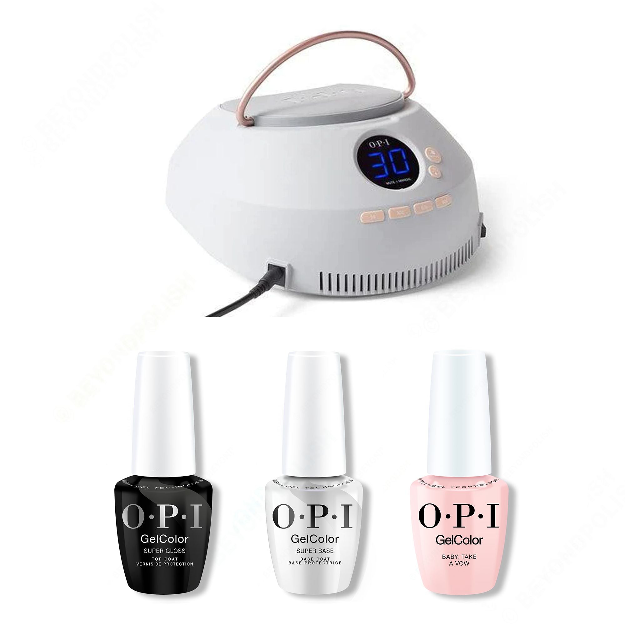 OPI - Intelli-Gel Basic Kit & Baby Take A Vow - Gel Polish at Beyond Polish