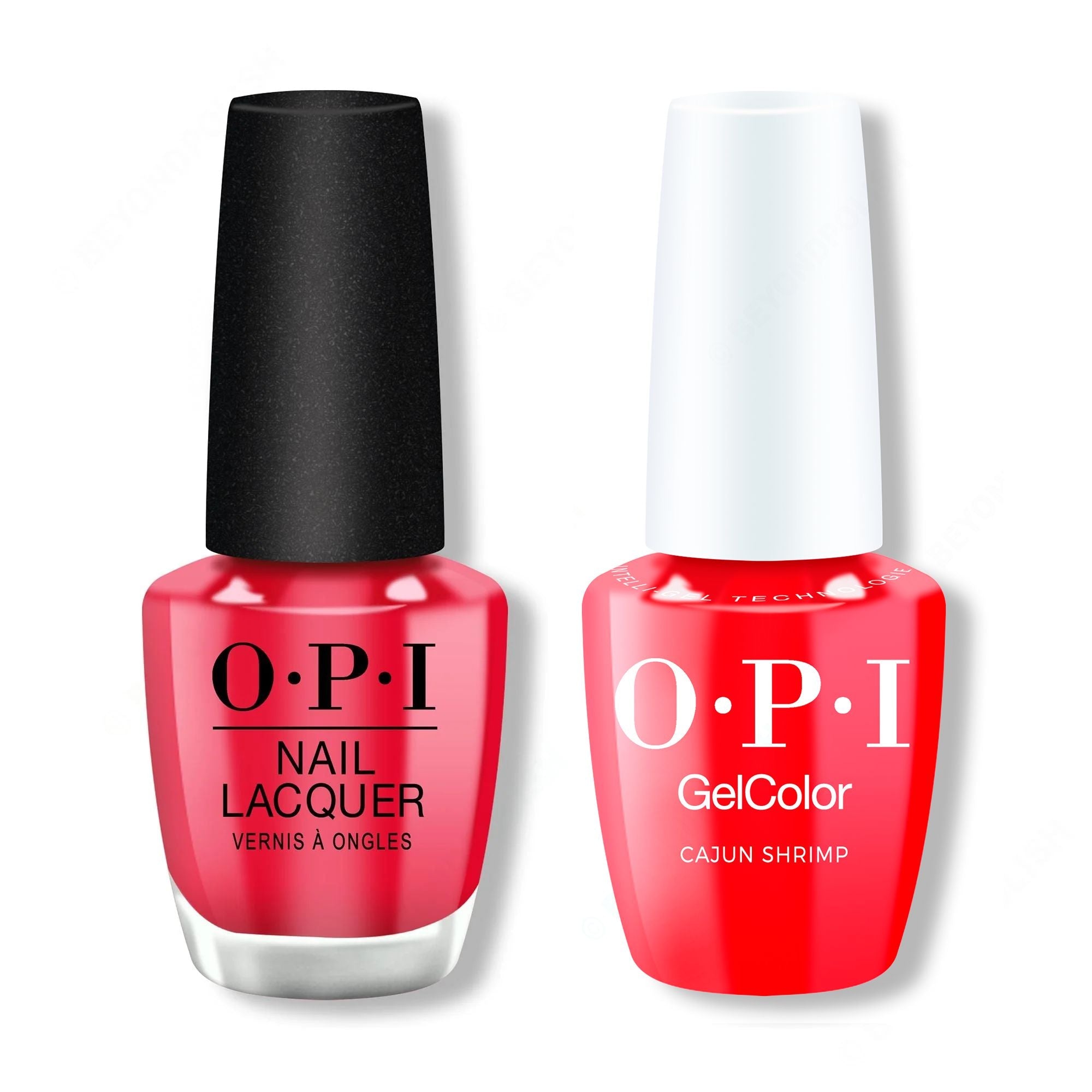 OPI - Intelli-Gel & Lacquer Combo - Cajun Shrimp - Gel & Lacquer Polish at Beyond Polish