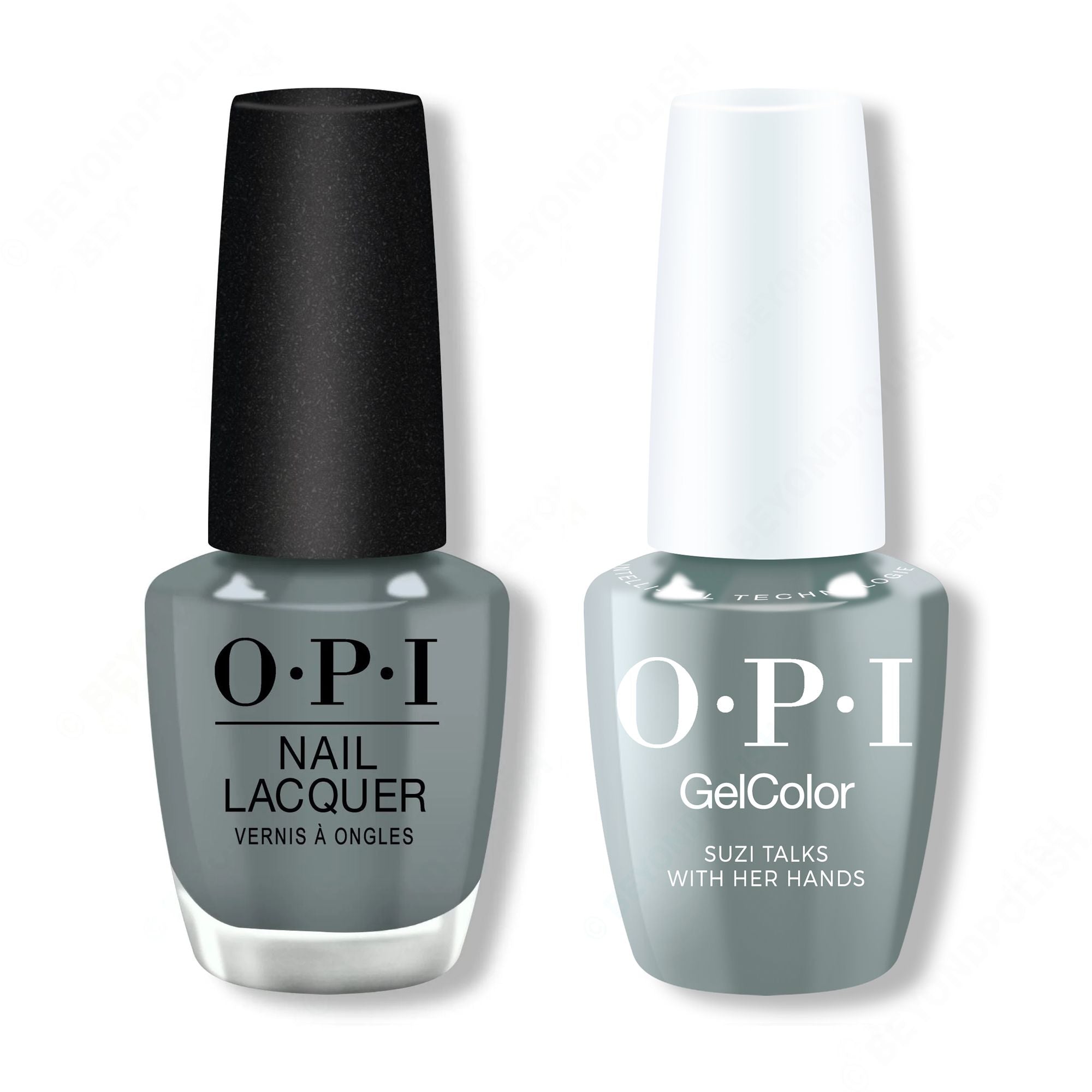 OPI - Intelli-Gel & Lacquer Combo - Suzi Talks With Her Hands - Gel & Lacquer Polish at Beyond Polish