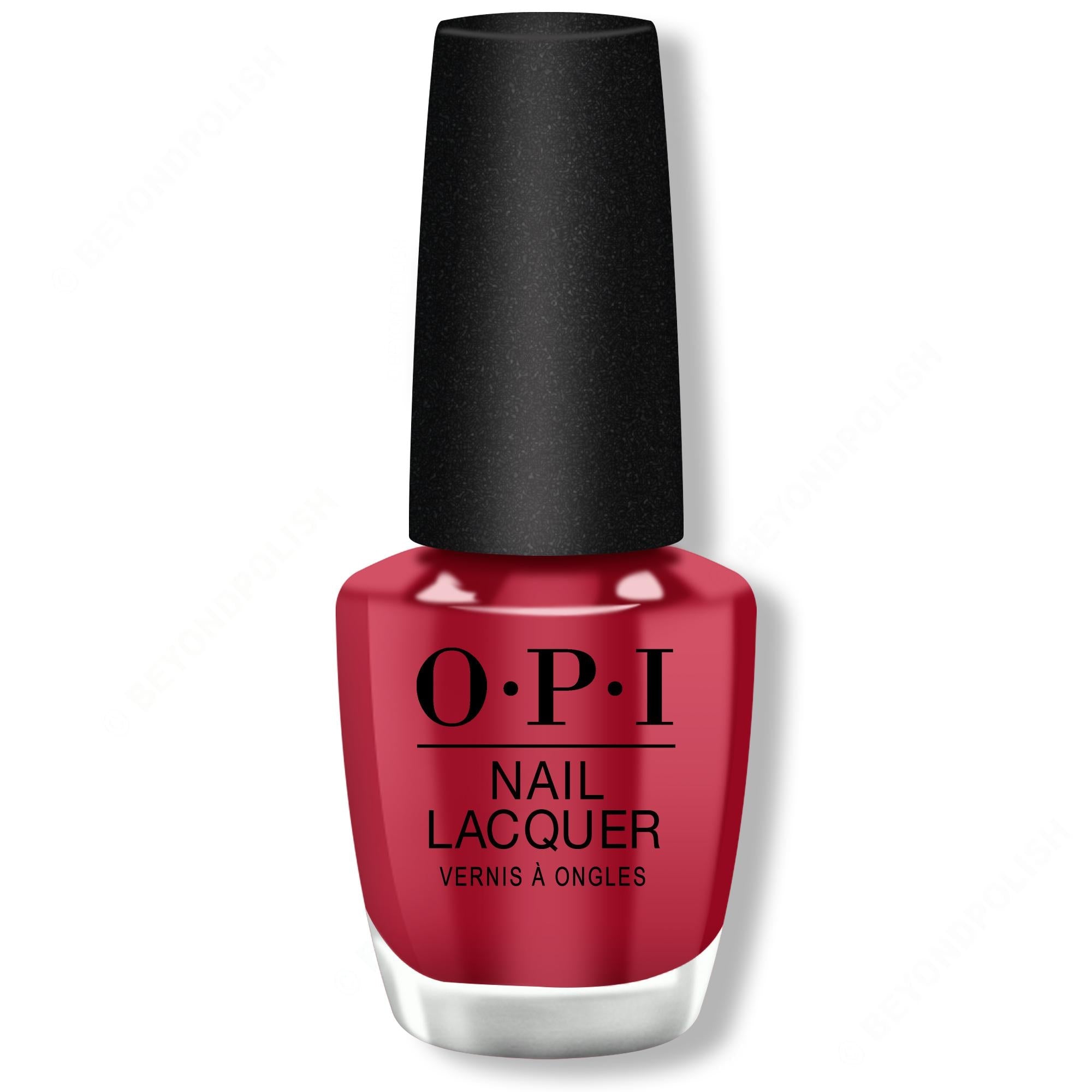 OPI Nail Lacquer - Chick Flick Cherry 0.5 oz - #NLH02 - Nail Lacquer at Beyond Polish