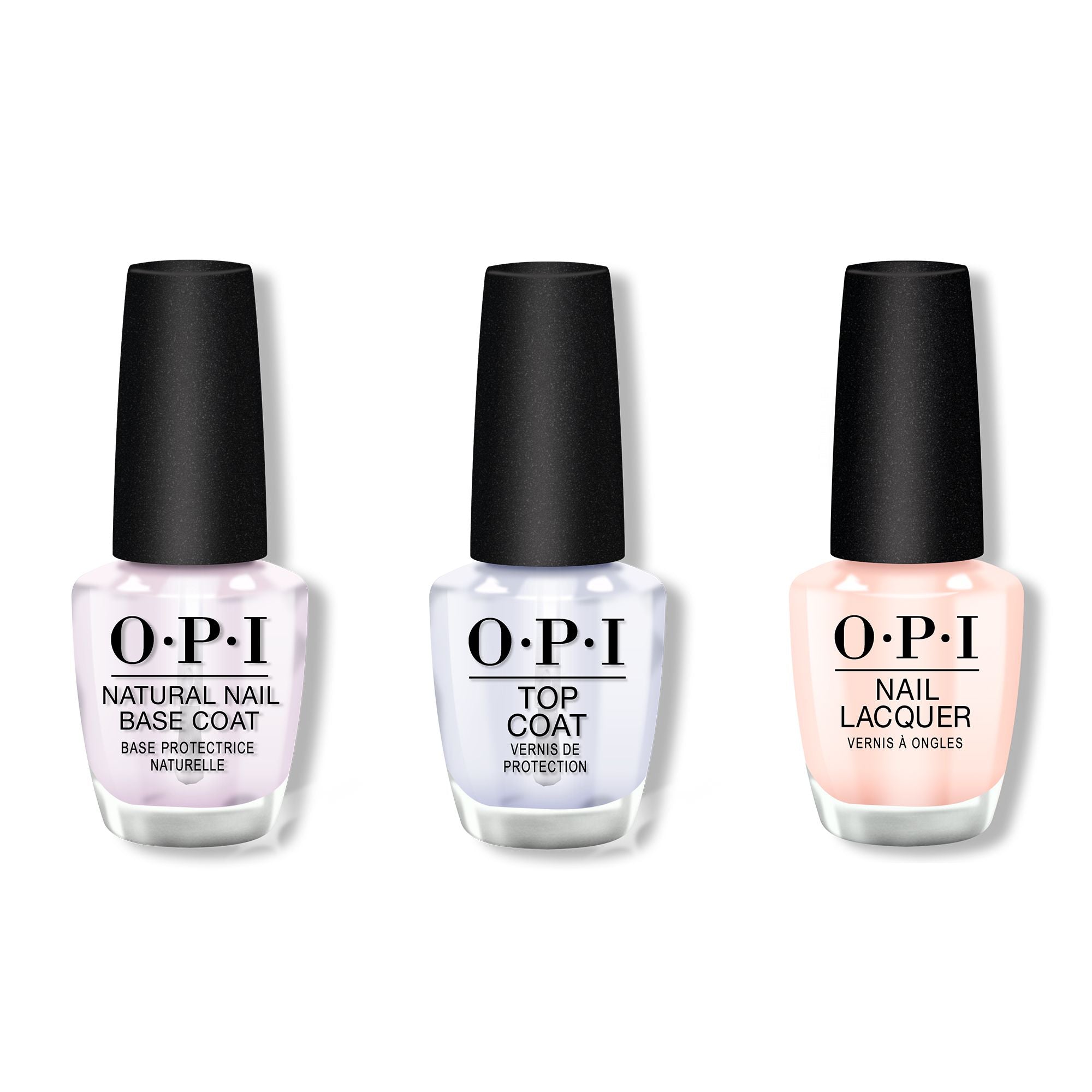 OPI - Nail Lacquer Combo - Base, Top & Bubble Bath 0.5 oz - #NLS86 - Nail Lacquer at Beyond Polish