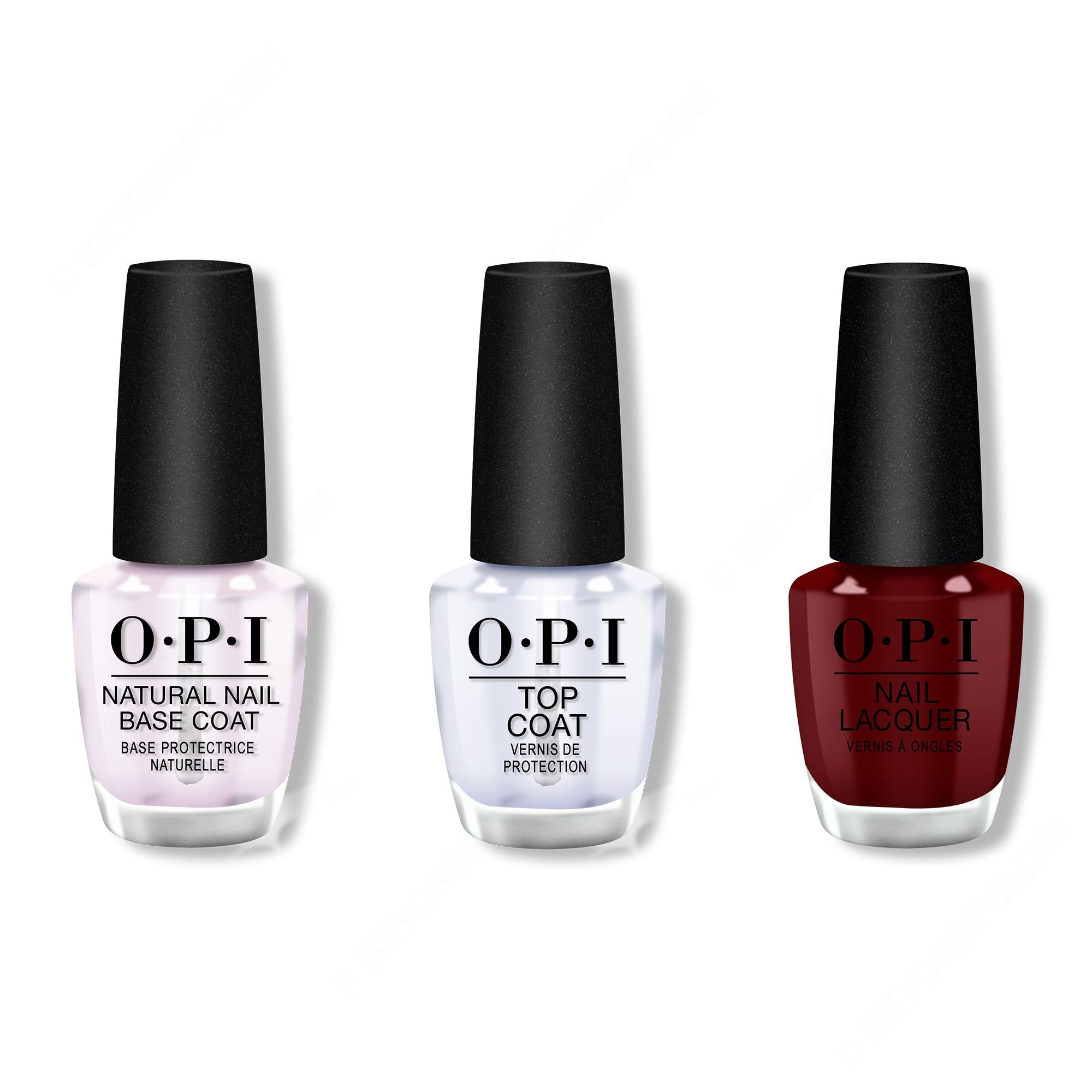 OPI - Nail Lacquer Combo - Base, Top & Como se Llama? 0.5 oz - #NLP40 - Nail Lacquer at Beyond Polish