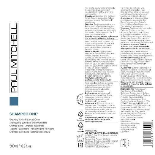 Paul Mitchell - Shampoo One 16.9 oz - Hair at Beyond Polish