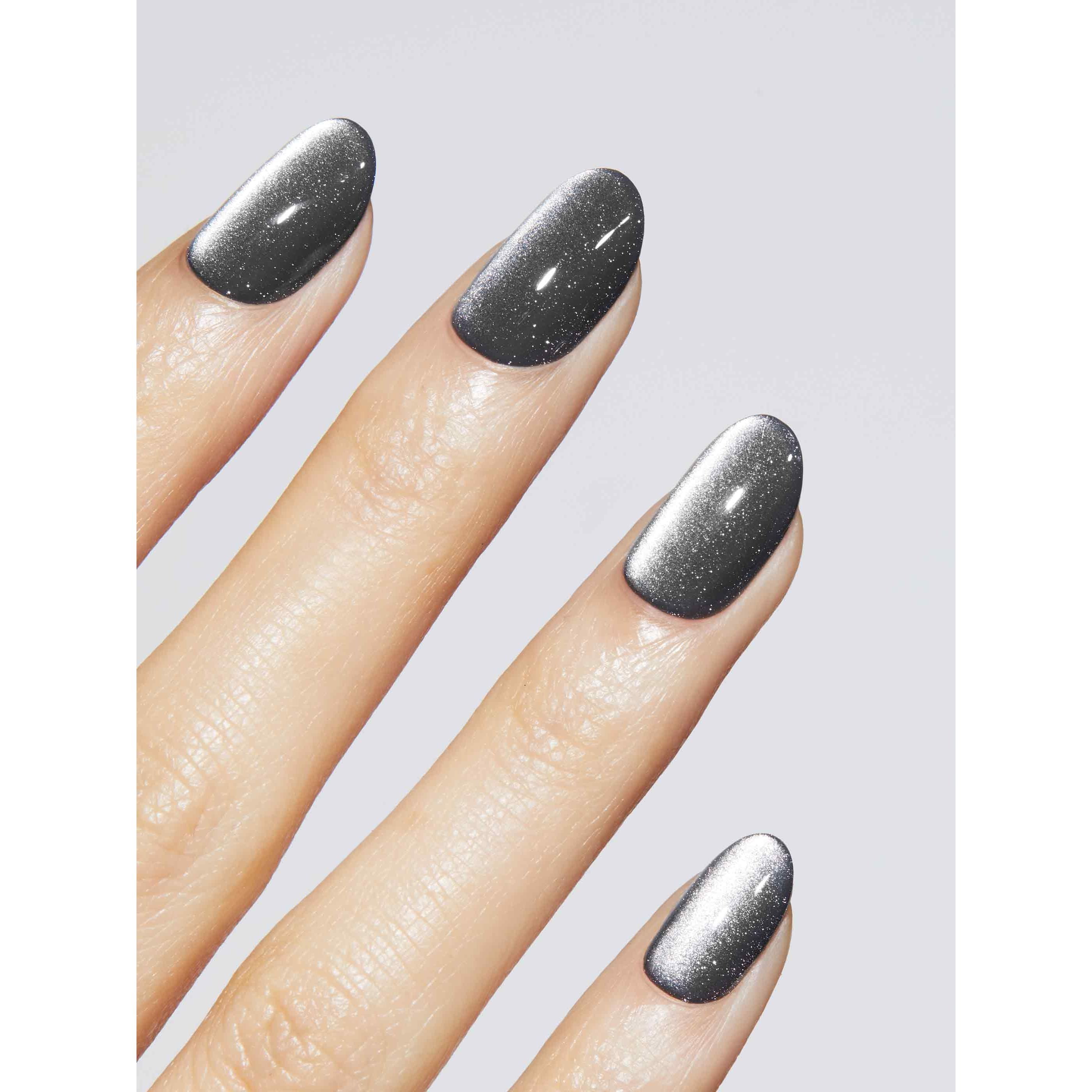 Static Nails - Reusable Pop-On Manicures - Velvet Slate - Nail Extensions at Beyond Polish