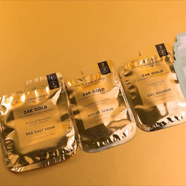 Voesh - Pedi in a Box - Imperial 6-Step 24K Gold - Body & Skin at Beyond Polish