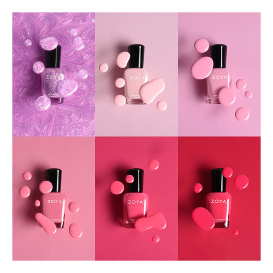 Zoya Pink Palette Summer 2022 Collection - Nail Lacquer at Beyond Polish