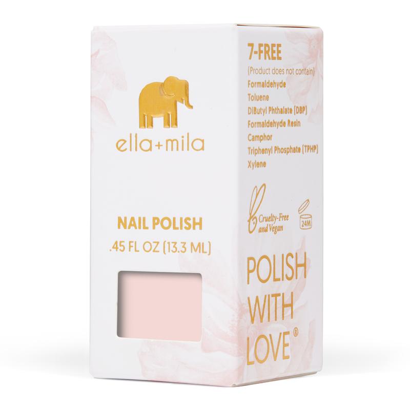 ella+mila - Barely Pink - .45oz - Nail Lacquer at Beyond Polish