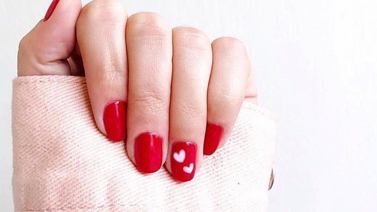 59 Cutest Valentine's Day Nails To Wear Right Now : Love is in the air