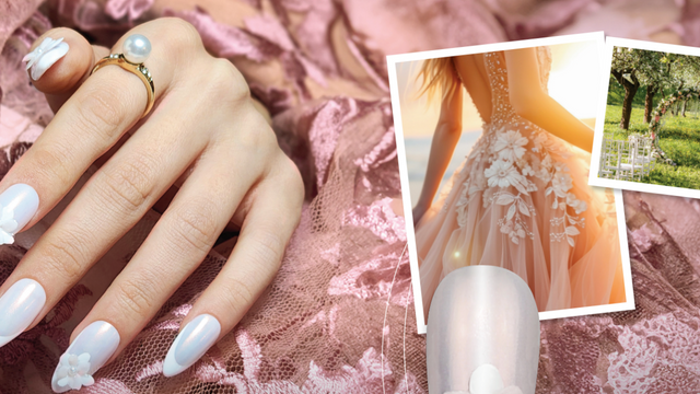 CND Bridal Nails - Natural Beauty