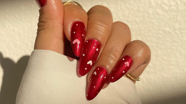 9 Cute Valentine Nail Colors and Nail Art for 2024