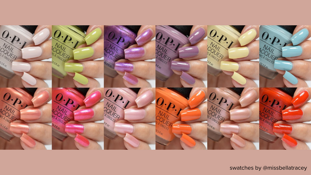 Me Myself and OPI: Spring's Most Vibrant Pastels