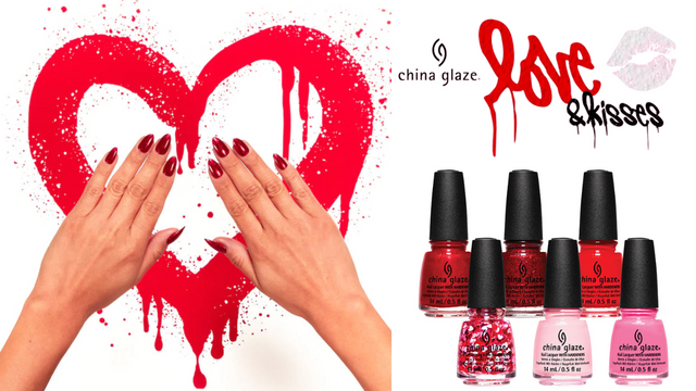 China Glaze Love & Kisses Valentine's Day 2024 Collection