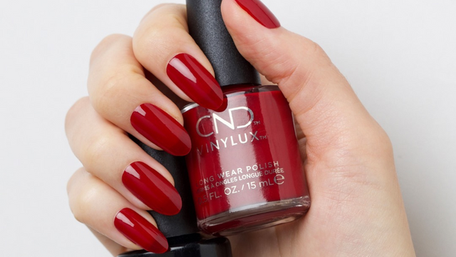 How To Apply CND Vinylux Over Enhancements