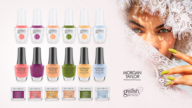 Gelish & Morgan Taylor Lace Is More Spring 2024 Collection